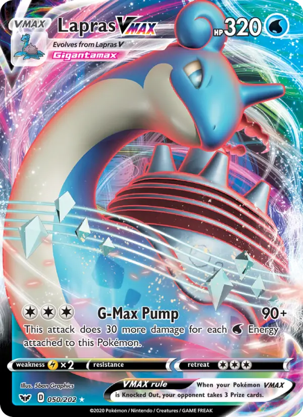 Lapras VMAX, 050/202