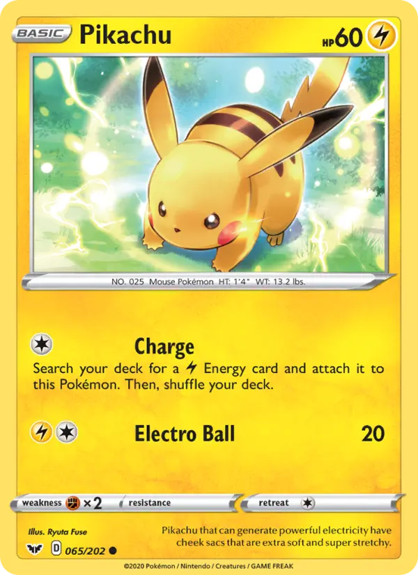 Pikachu, 065/202