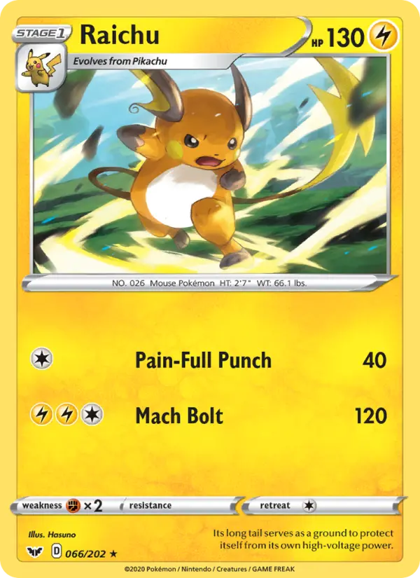 Raichu, 066/202