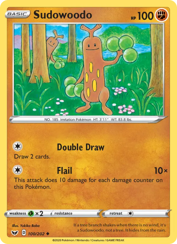 Sudowoodo, 100/202