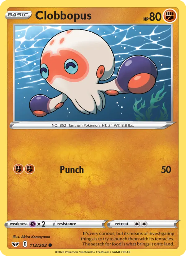 Clobbopus, 112/202