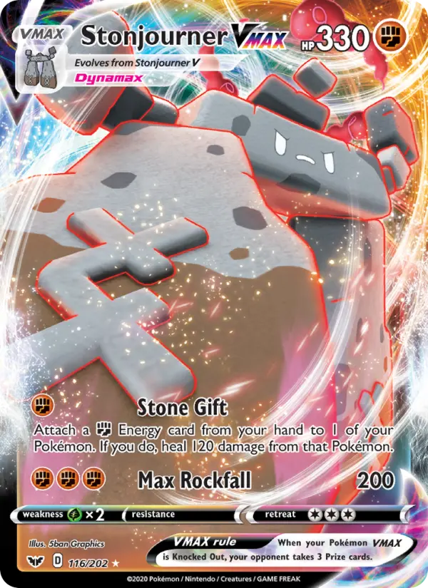 Stonjourner VMAX, 116/202
