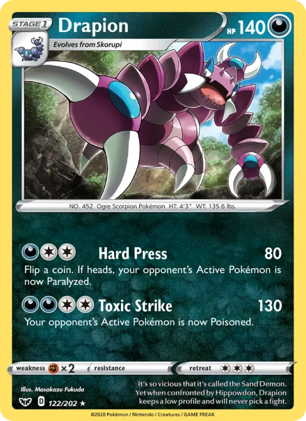 Drapion, 122/202