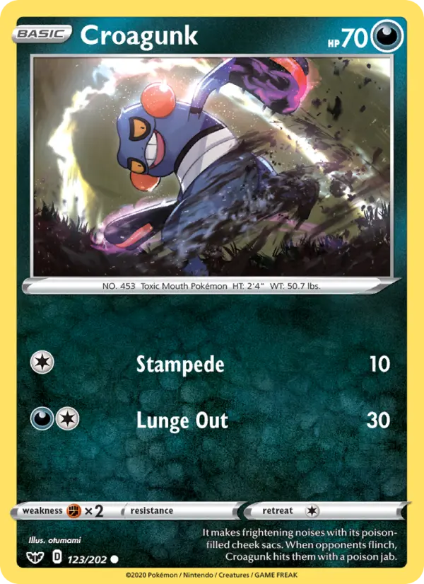 Croagunk, 123/202