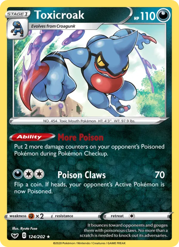 Toxicroak, 124/202