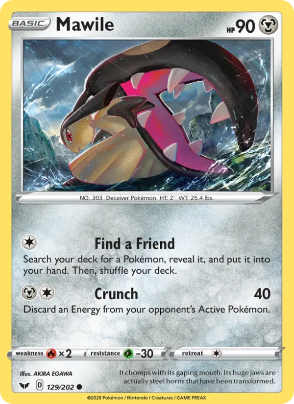 Mawile, 129/202