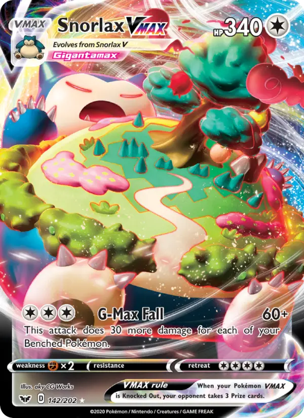Snorlax VMAX, 142/202