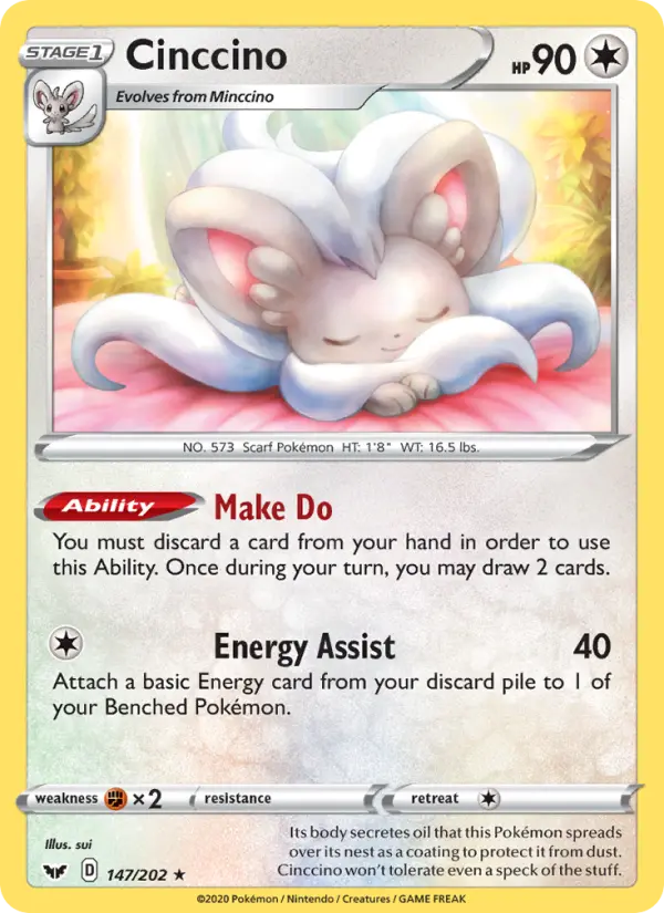 Cinccino, 147/202