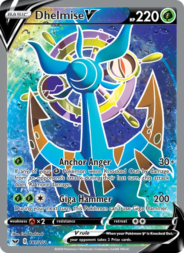 Dhelmise V, 187/202