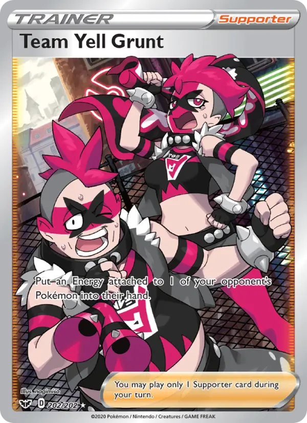 Team Yell Grunt, 202/202