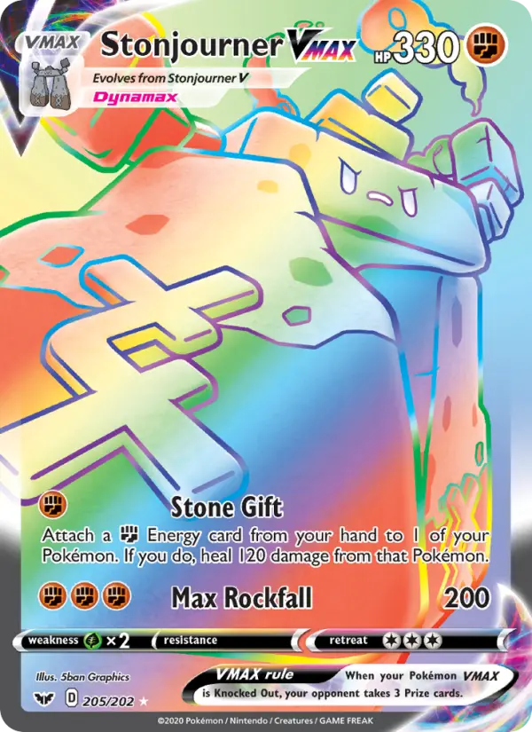 Stonjourner VMAX, 205/202