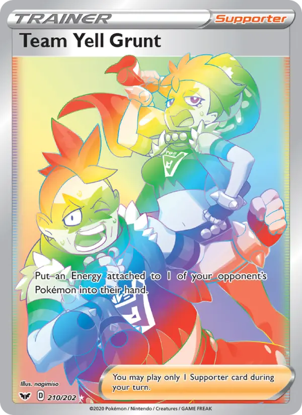 Team Yell Grunt, 210/202