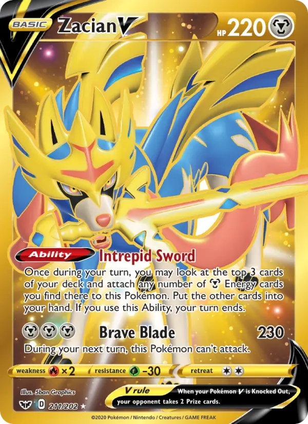Zacian V, 211/202