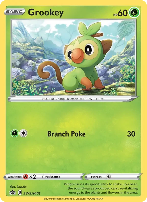 Grookey, SWSH001