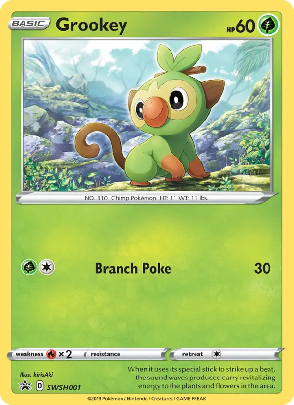 Grookey, SWSH001