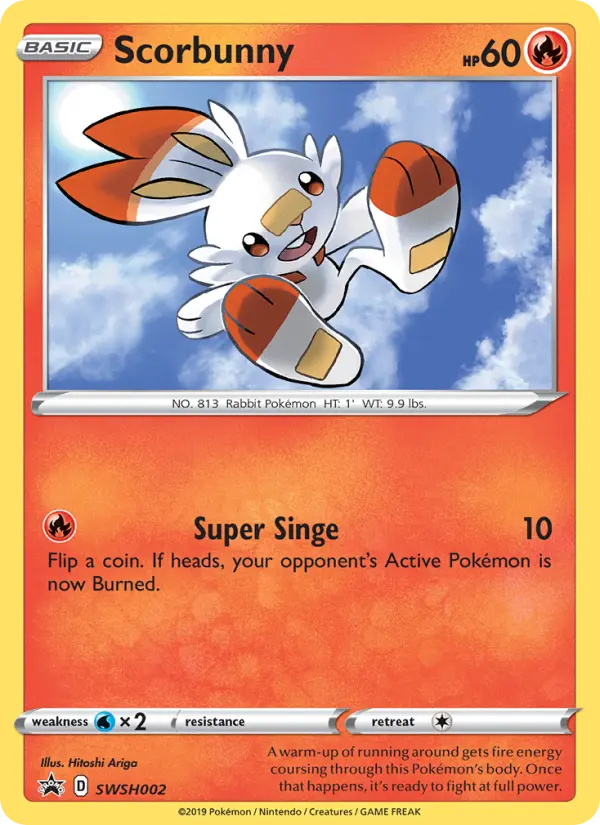 Scorbunny, SWSH002