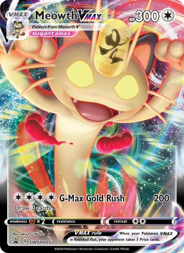Meowth VMAX, SWSH005