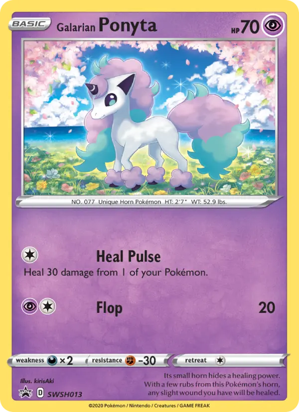 Galarian Ponyta, SWSH013