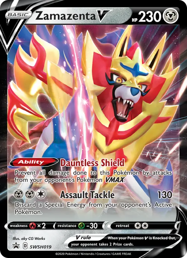 Zamazenta V, SWSH019
