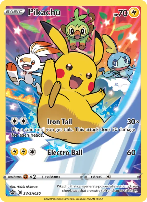 Pikachu, SWSH020