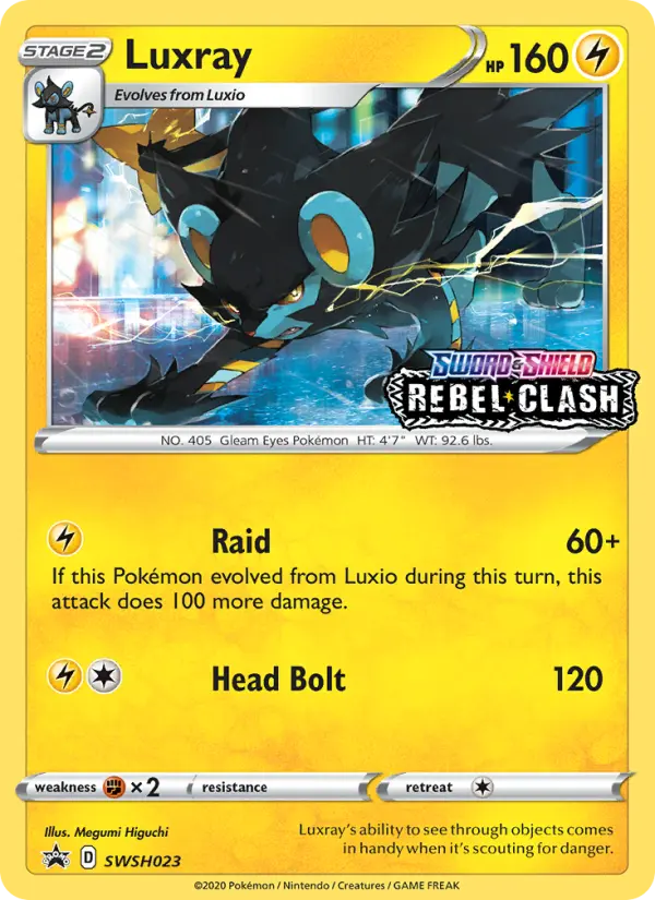 Luxray, SWSH023