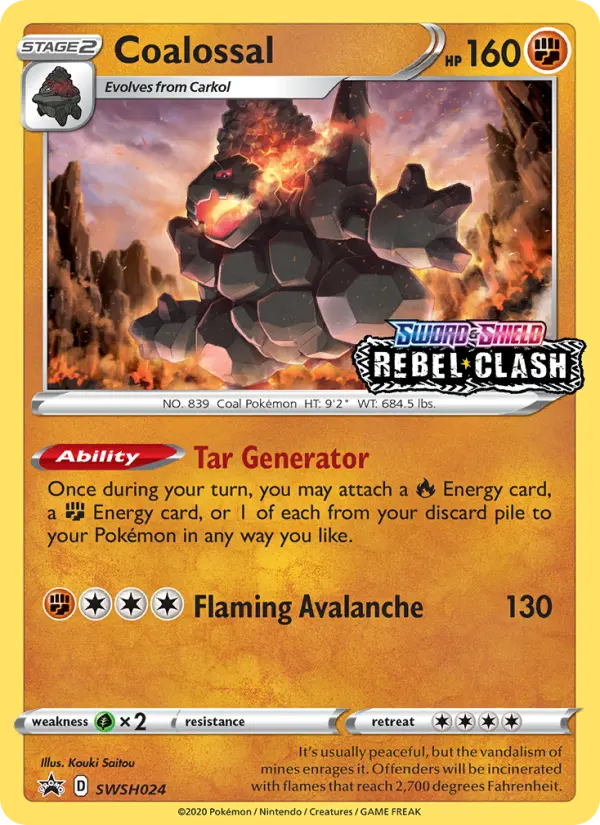 Coalossal, SWSH024
