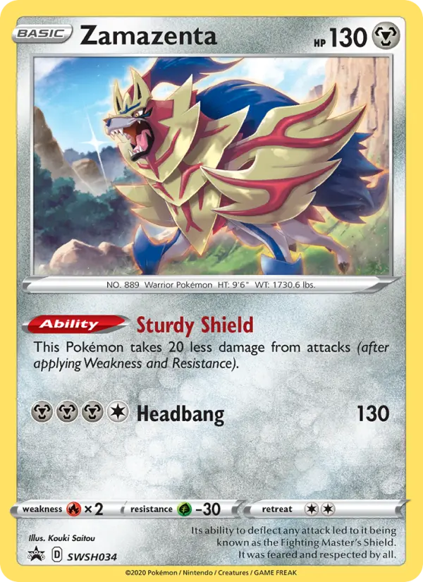 Zamazenta, SWSH034