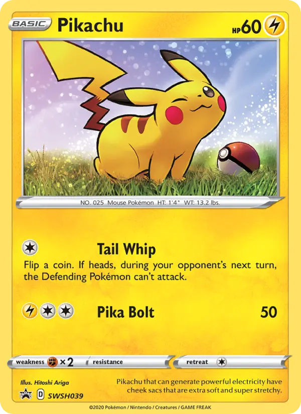 Pikachu, SWSH039