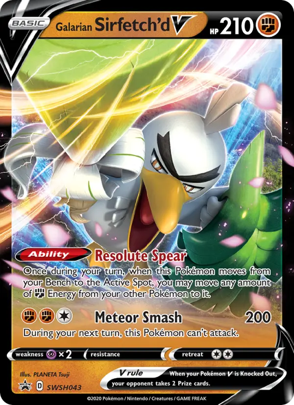 Galarian Sirfetch'd V, SWSH043