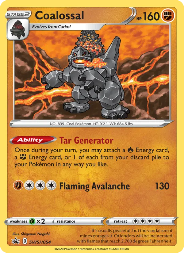 Coalossal, SWSH054