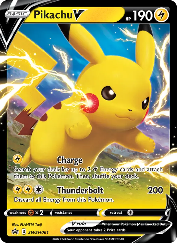 Pikachu V, SWSH061