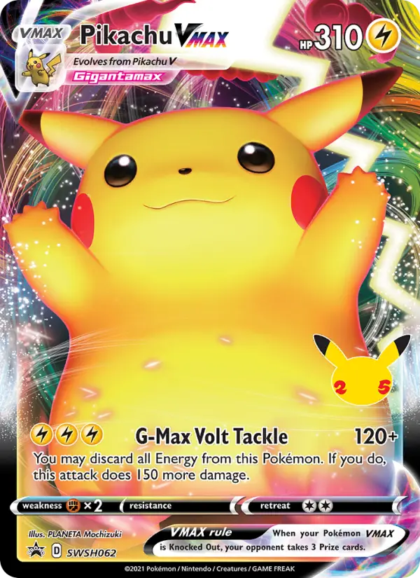 Pikachu VMAX, SWSH062
