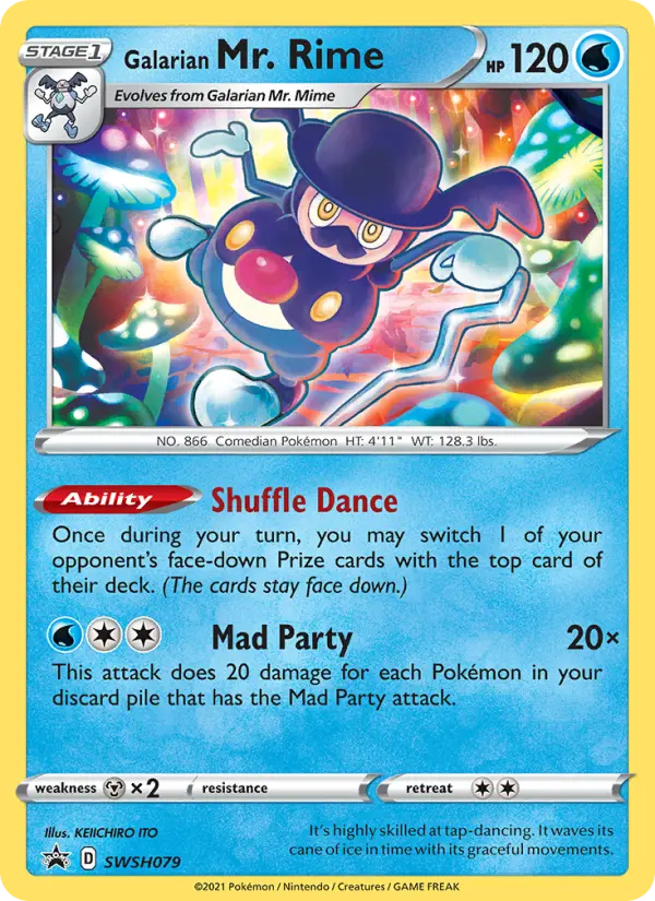 Galarian Mr. Rime, SWSH079