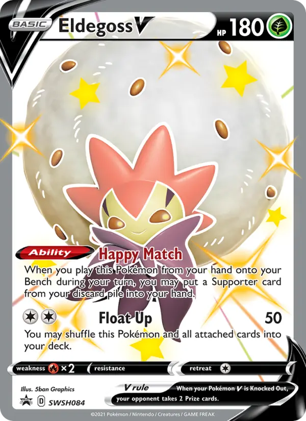 Eldegoss V, SWSH084