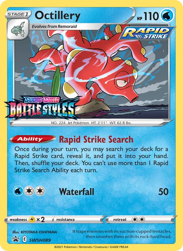 Octillery, SWSH089