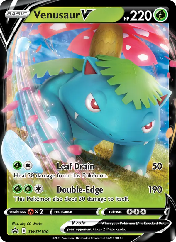 Venusaur V, SWSH100