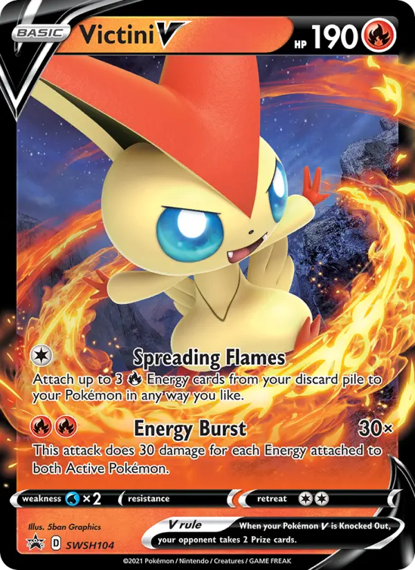 Victini V, SWSH104