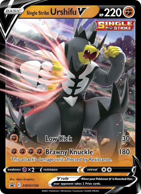 Single Strike Urshifu V, SWSH106