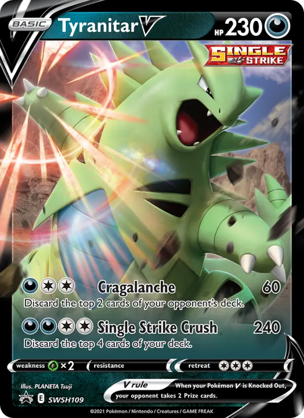 Tyranitar V, SWSH109