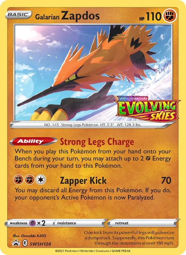 Galarian Zapdos, SWSH124