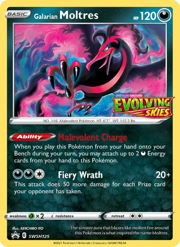 Galarian Moltres, SWSH125