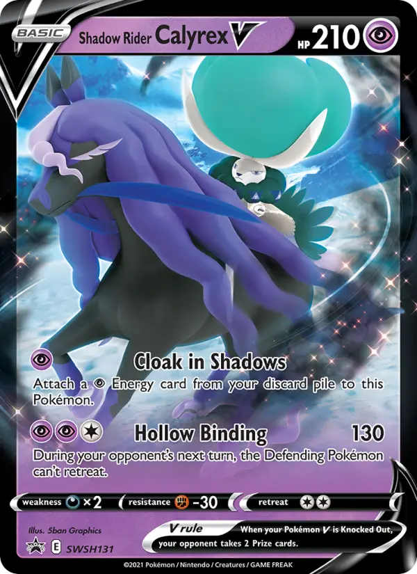 Shadow Rider Calyrex V, SWSH131