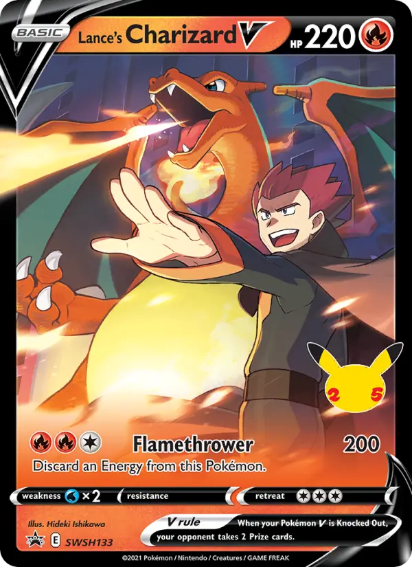 Lance's Charizard V, SWSH133