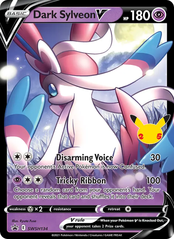 Dark Sylveon V, SWSH134