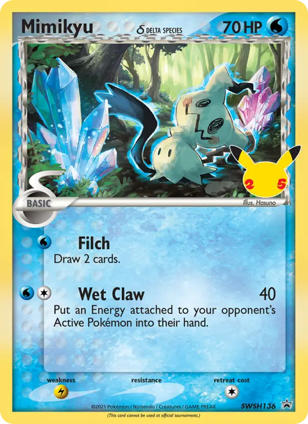 Mimikyu δ, SWSH136