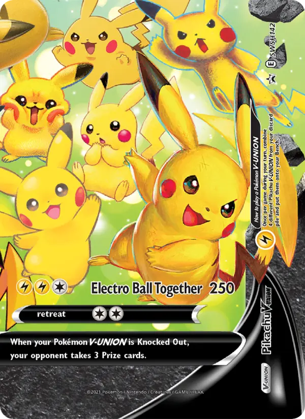 Pikachu V-UNION, SWSH142