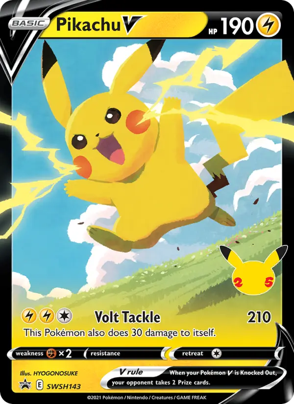 Pikachu V, SWSH143
