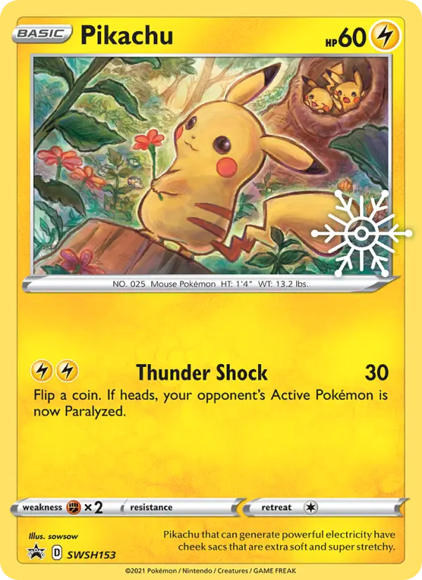 Pikachu, SWSH153