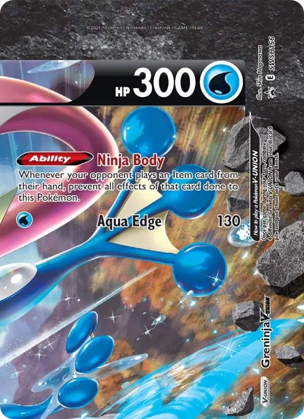 Greninja V-UNION, SWSH156