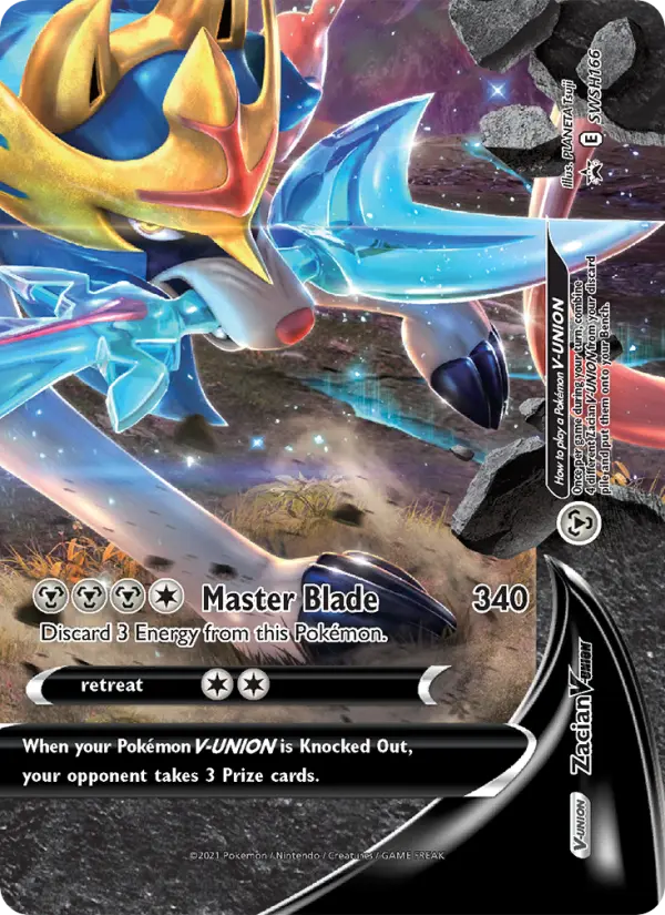 Zacian V-UNION, SWSH166